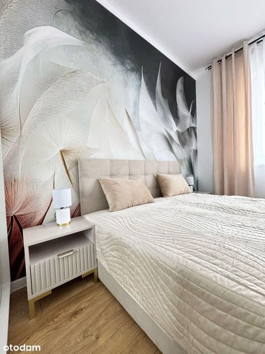 Mieszkanie bezczynszowe 3 pokoje z kominkiem, 58 m2 z własnym ogrodem