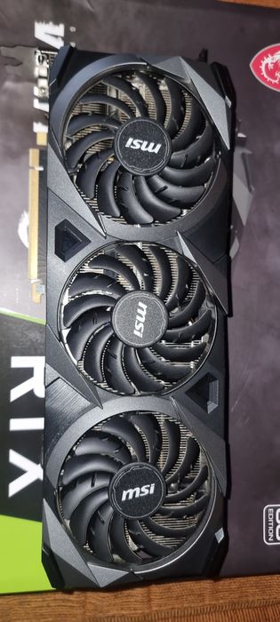 Placa gráfica RTX MSI 3080Ti Ventus 3X 12GB