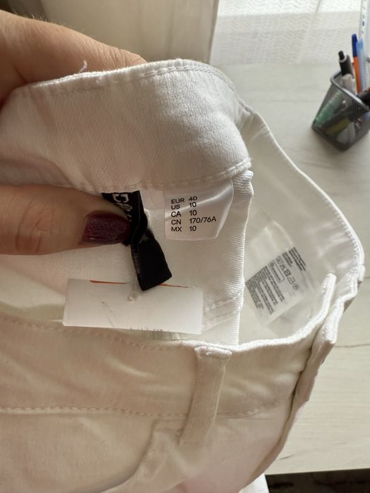 Джинси H&M нові білі