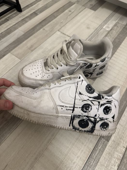 Air force buty supreme cdg