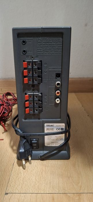 Sistema de Som 5.1 TEAC PowerMax 1500 com Subwoofer