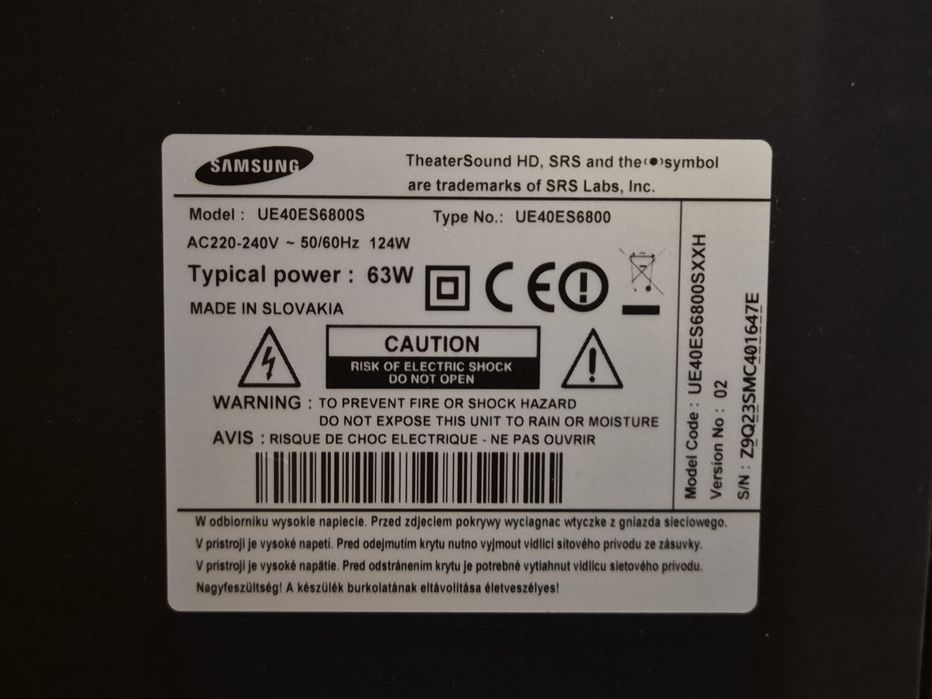 Telewizor Samsung 40 cali 3D
