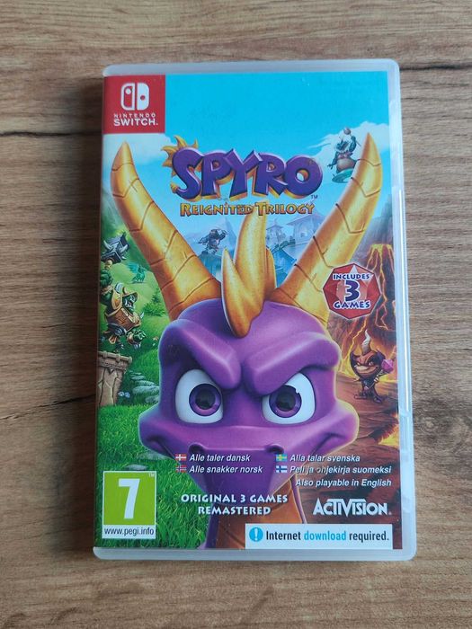 Spyro Reignited Trilogy gra na Nintendo Switch