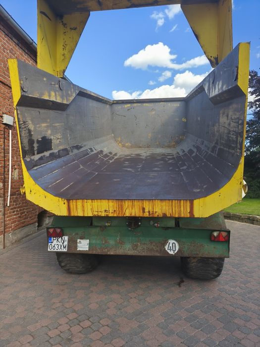 Przyczepa skorupowa tandem 20 ton