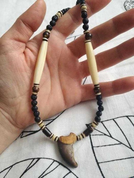 sergio bruno real bear claw necklace mens(потужний амулет)