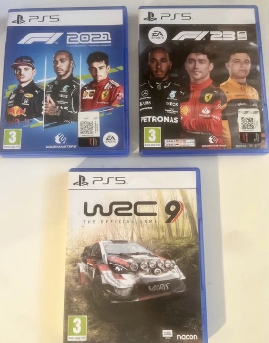Conjunto de 3 jogos para ps5