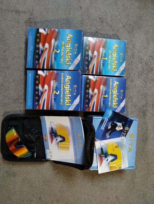 Sprzedam kursy języka angielskiego SITA 4 części -okazja !