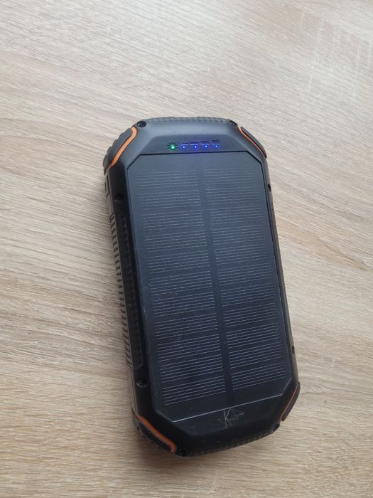 Power bank Wireless Output: DC 5V/1A, Solar charging: 300mA).