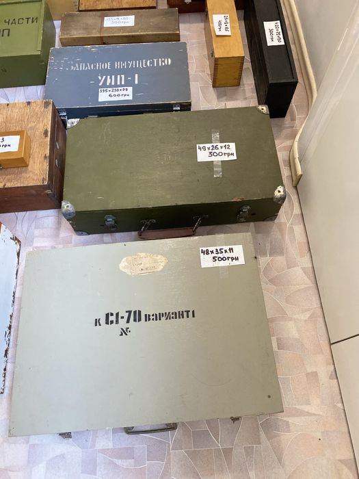 Ящик деревянный для инструментов ЗИП