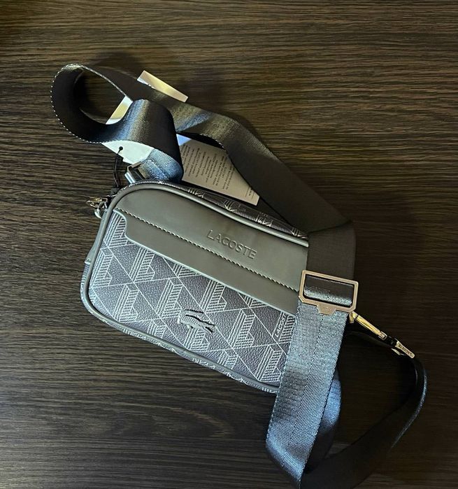 сумка lacoste сіра