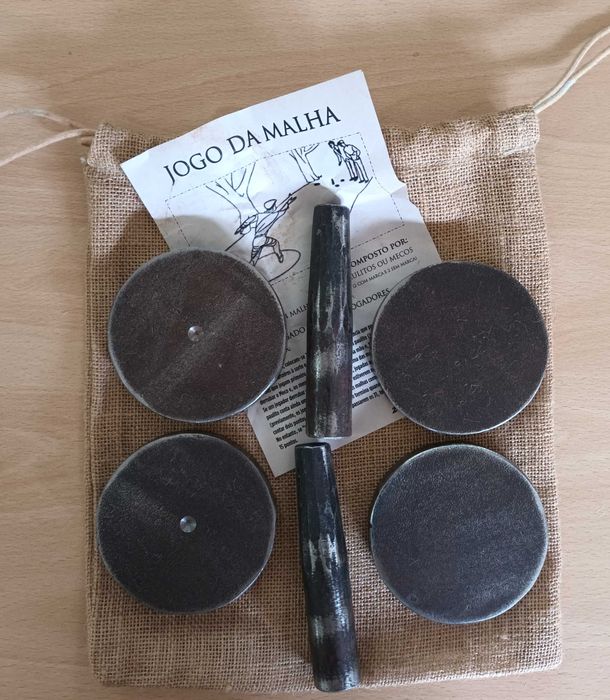 Jogo da Malha Chinquilho Patelas em ferro fundido NOVO envio possível