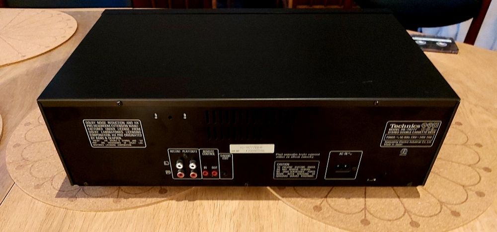 Technics rs tr 777 po serwisie z gwarancją
