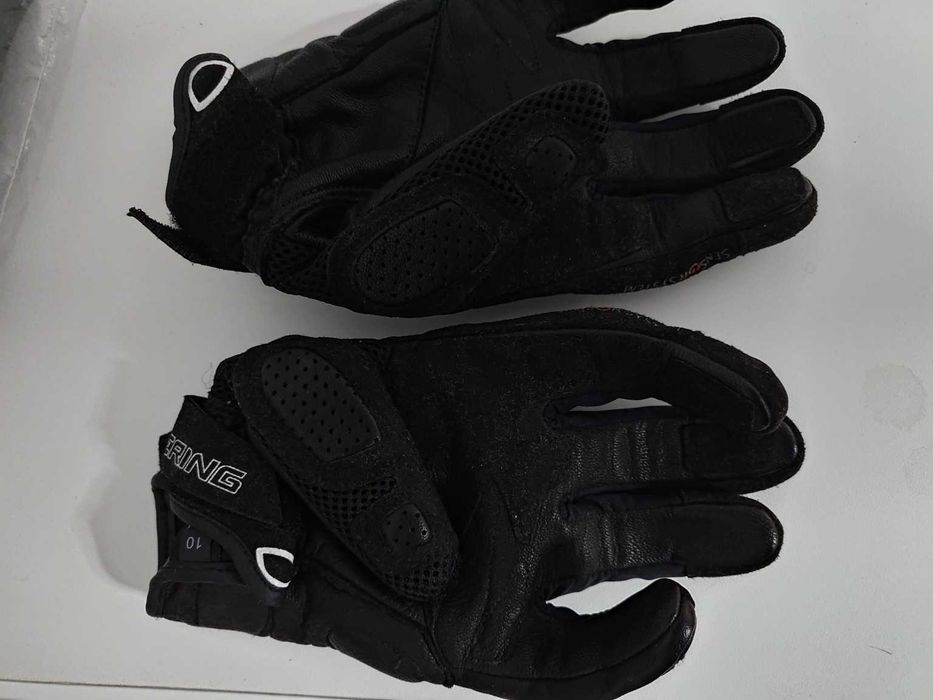 Шкіряні мотоперчатки Bering — з жорстким захистом, XL (10)