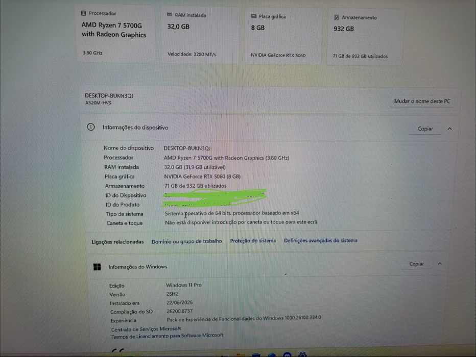 Vendo PC gamer!!