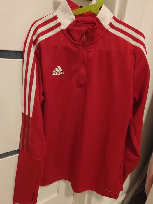 Bluza adidas czerwona