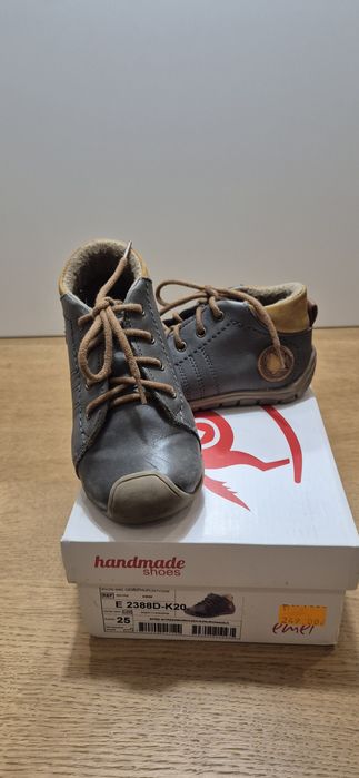 Buty emel skórzane rozmiar 25 ocieplane