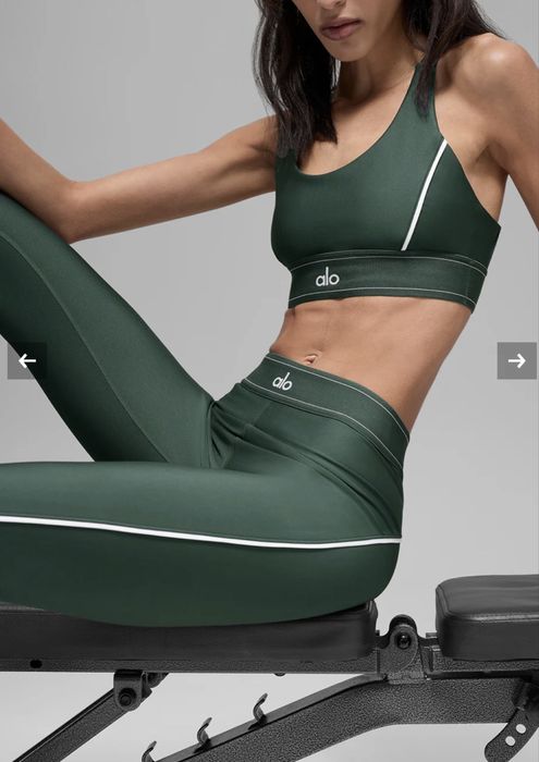 Alo yoga new оригинал комплект лосины и топ