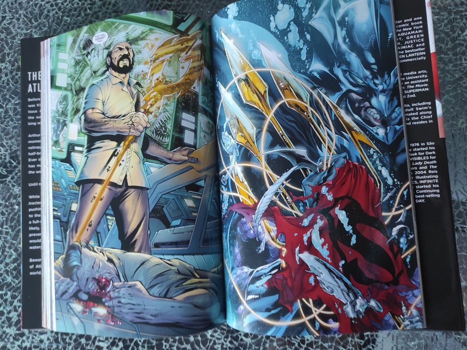 Justice League Vol. 3 Throne of Atlantis Geoff Johns & Ivan Reis Dc Comics Banda desenhada