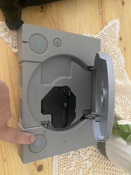 Playstation 1 com cartao mas sem comando