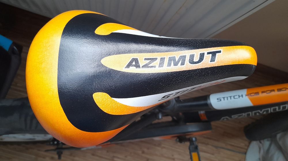 Детский велосипед Azimut 18" Stitch с крыльями