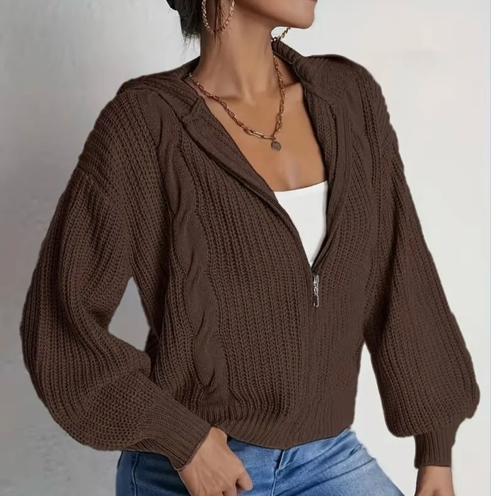 Жіночий кардиган светр на замку