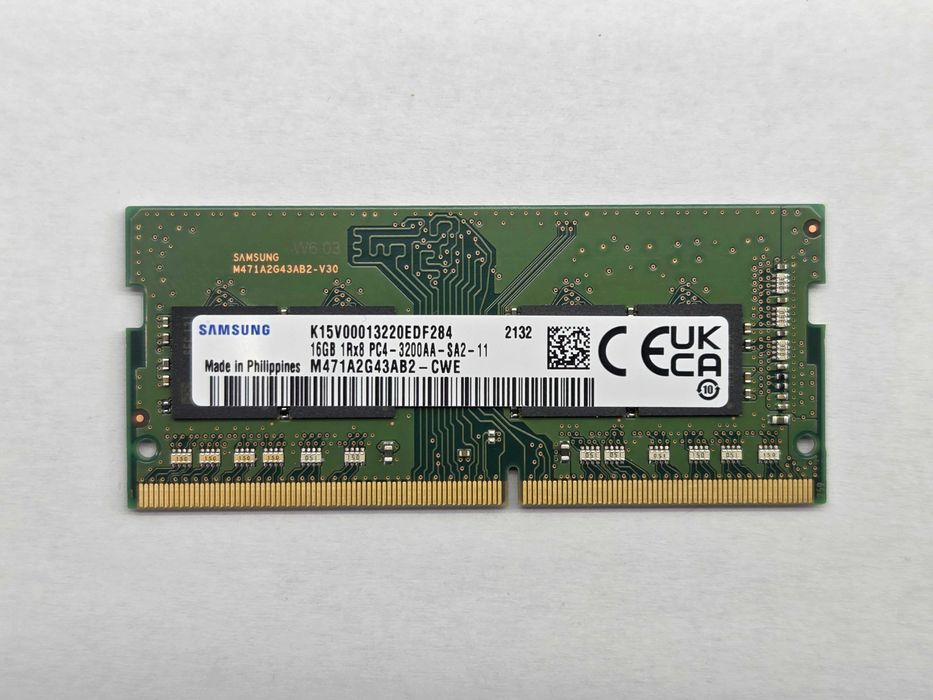 Модуль пам`яті SO-DIMM DDR4 16GB/3200 SAMSUNG M471A2G43AB2