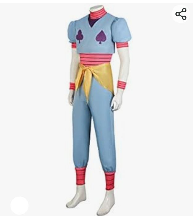 NUWIND XL Hunter Hisoka anime kostium cosplay kostium pełny zestaw na