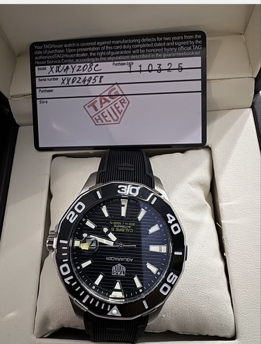 часы  TAG Heuer Aquaracer Calibre