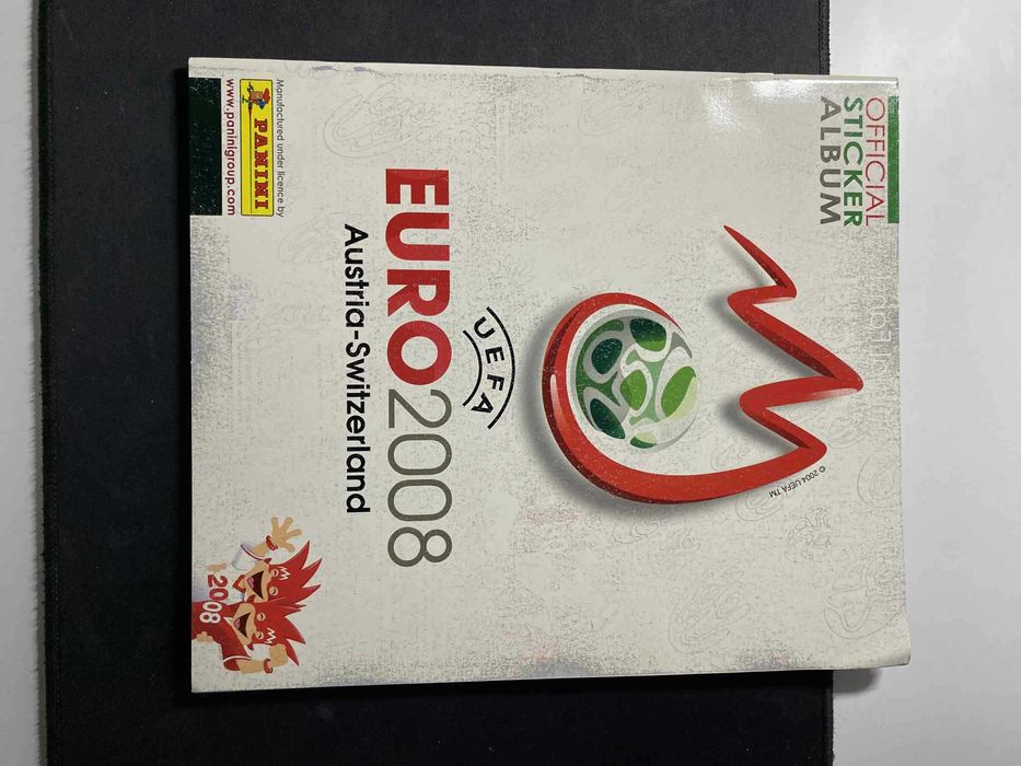 Album na naklejki panini uefa euro 2008