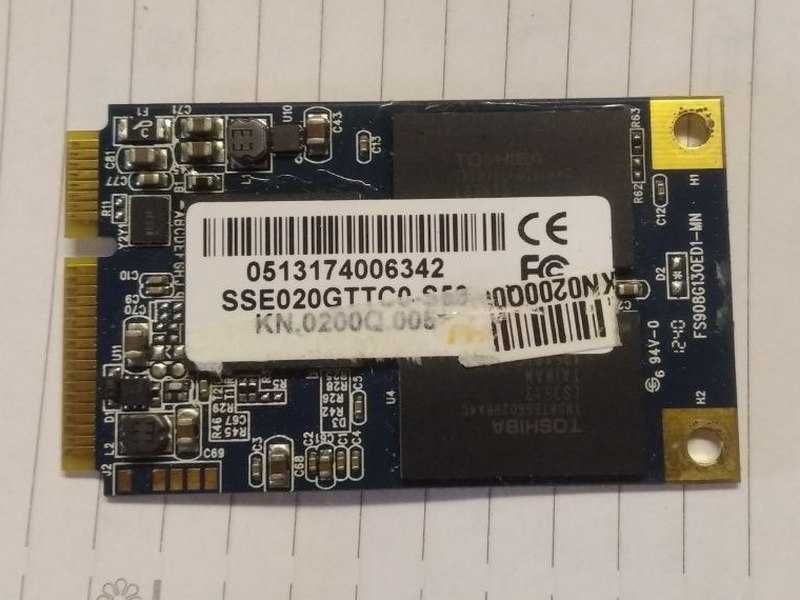 Накопитель SSD mSata 20Gb