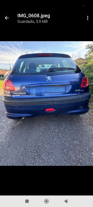Peugeot 206 HDI 1.4 Diesel – Económico e Fiável