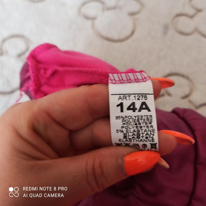 Legginsy z eko skórki 158/164