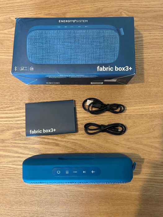 Coluna Bluetooth Fabric Box 3+