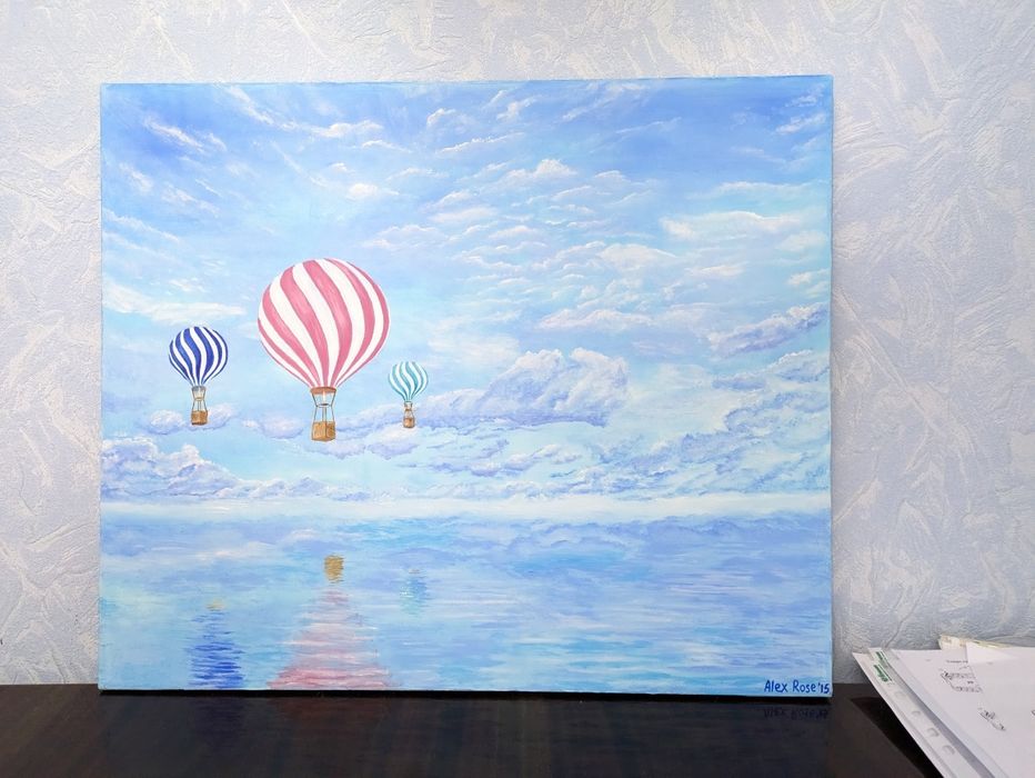 Картина, масло, холст на подрамнике