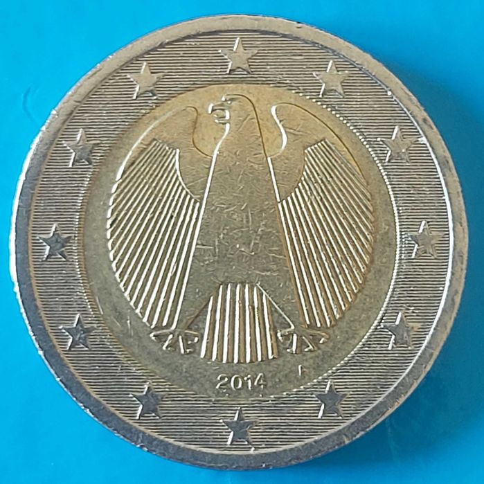 2 Euros 2014 A,  da Alemanha