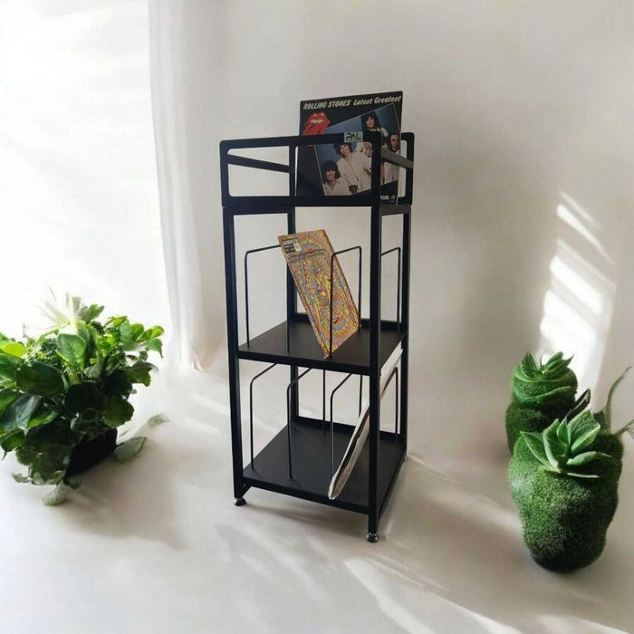 Stojak Regał Półka na płyty winylowe