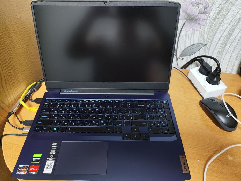 Ноутбук Lenovo ideapad Gaming 3 15ARH05 Chameleon Blue