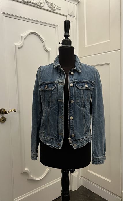 ZADIG & VOLTAIRE piękna bluza jeansowa na zamek