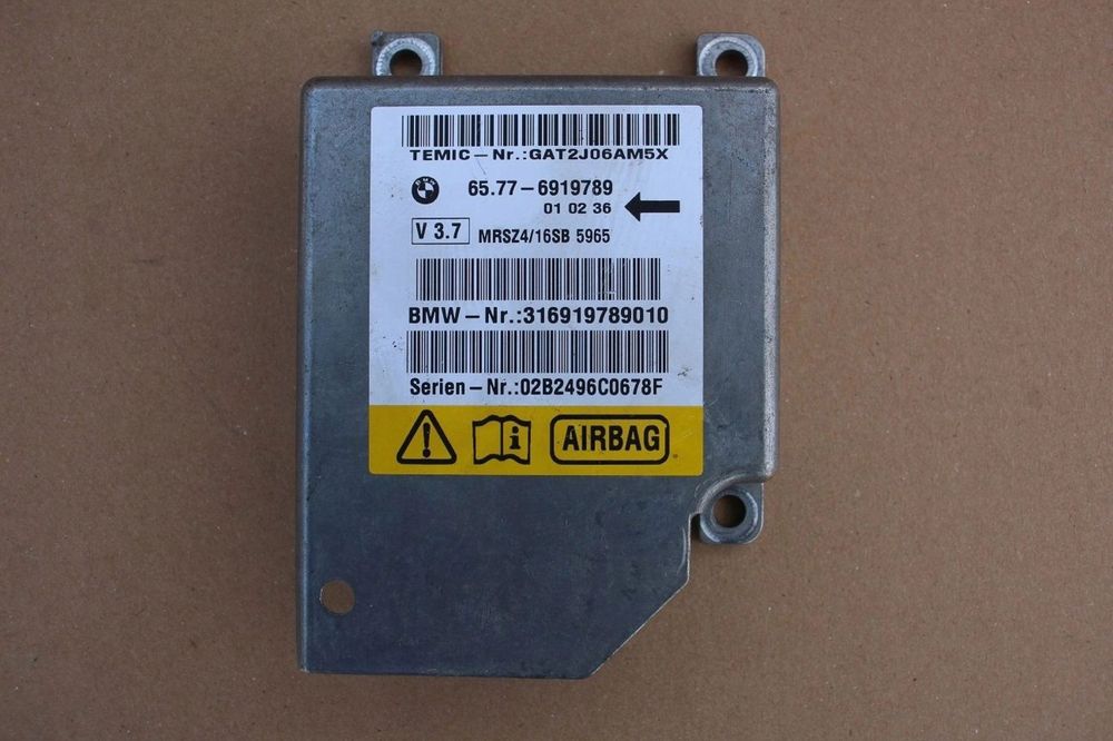 Moduł sensor poduszek AIRBAG BMW 5 e39 6919789