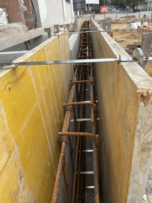 Cofragem, concreto Armado