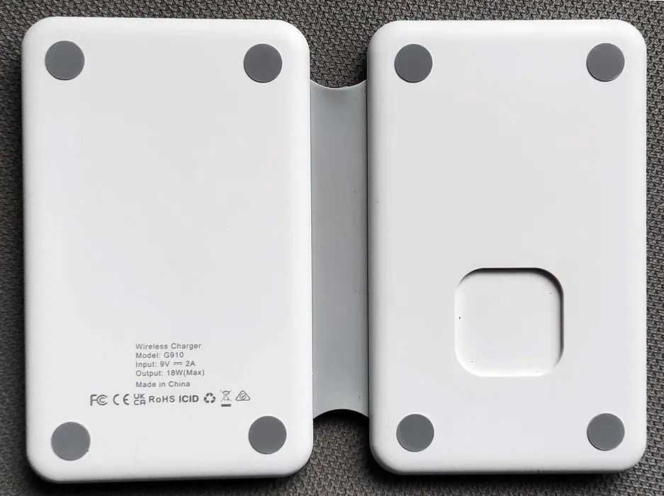 Indukcyjna szybka stacja ładująca 3w1 dedykowana urządzeń Apple