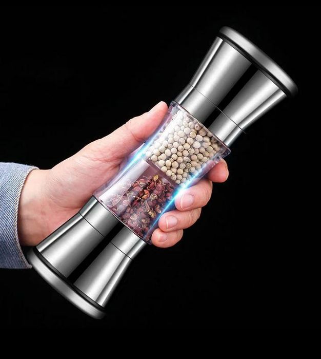 Мельница для перца, соли и специй с регулировкой помола