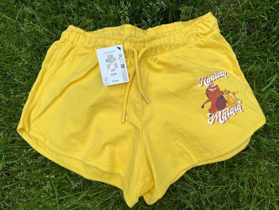 Жовті шорти s Сімба Тімон Пумба король лев disney hakuna matata primark