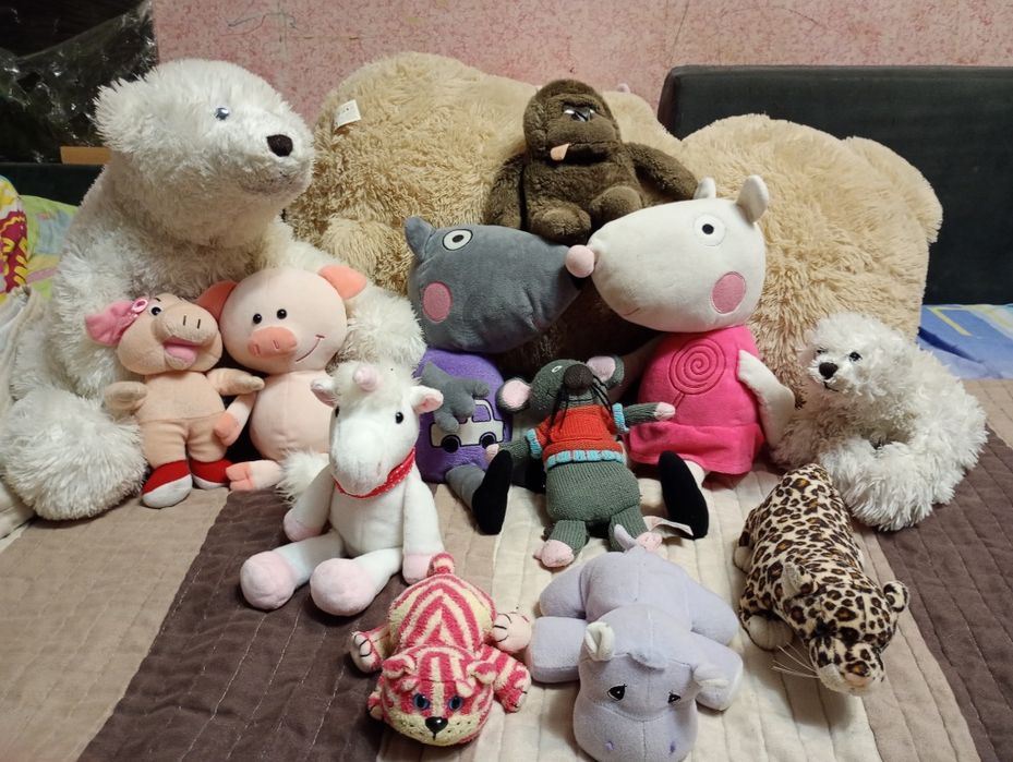 М'які іграшки,  іграшки фрукти,вінтажна іграшки