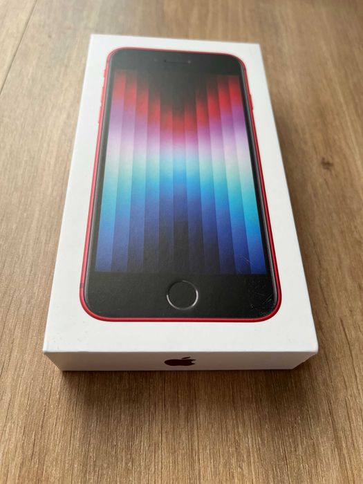 PIĘKNY Apple iPhone SE 2022 RED + GRATISY