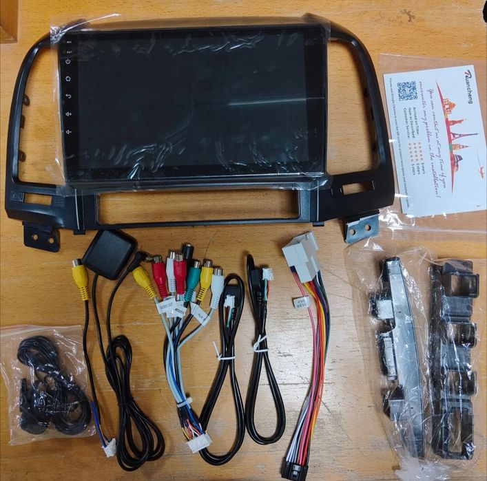 Rádio Android 14 Hyundai Santa Fe 2 (Novo)