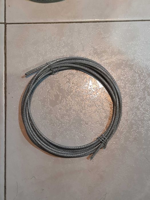 Cabos aço galvanizado/PVC