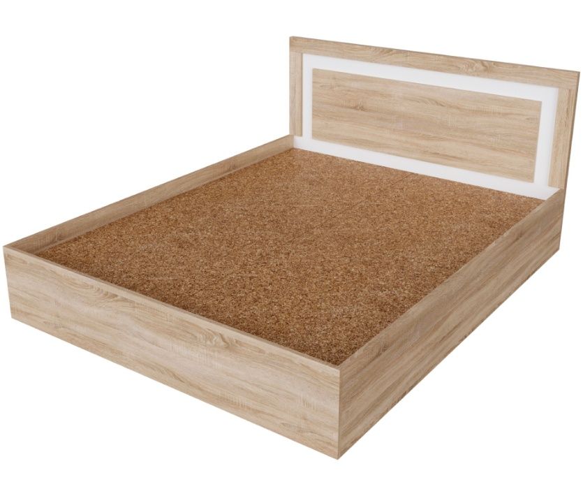 Ліжко White Mix 1,6*2,0 / Кровать White Mix 1,6*2,0 / Двоспальне ліжко