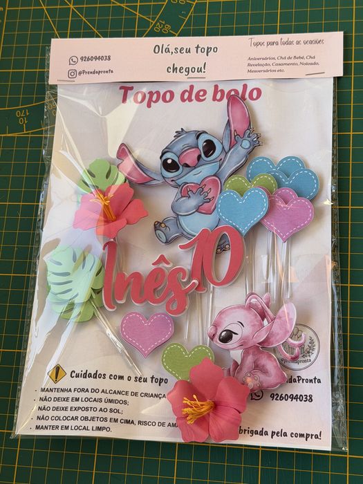 Topo de bolo stich