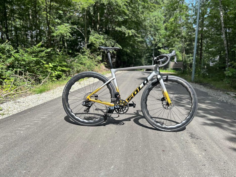 SZOSOWY AERO FRAMESET, karbonowa rama i widelec, customowe malowanie
